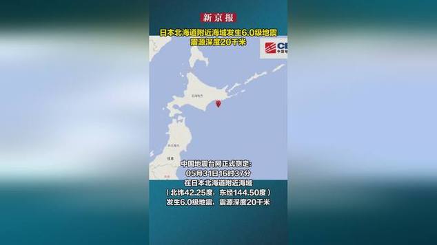 新澳正版资料大全免費和北海道附近或有强震与北海道附近或有强震地震吗